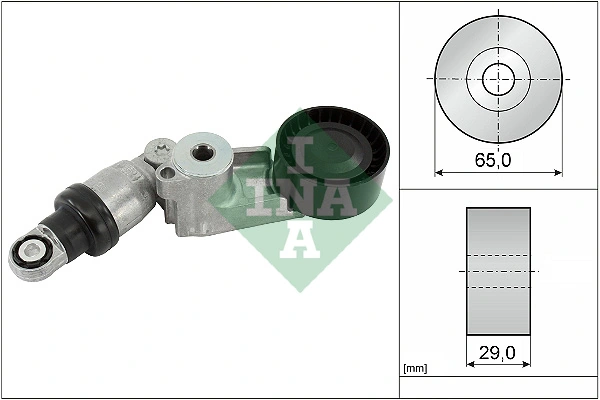 Belt Tensioner, V-ribbed belt